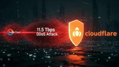 Guerra na Nuvem: Cloudflare Neutraliza o Maior Ataque DDoS da História, uma Tempestade de 11,5 Tbps Originada do Google Cloud