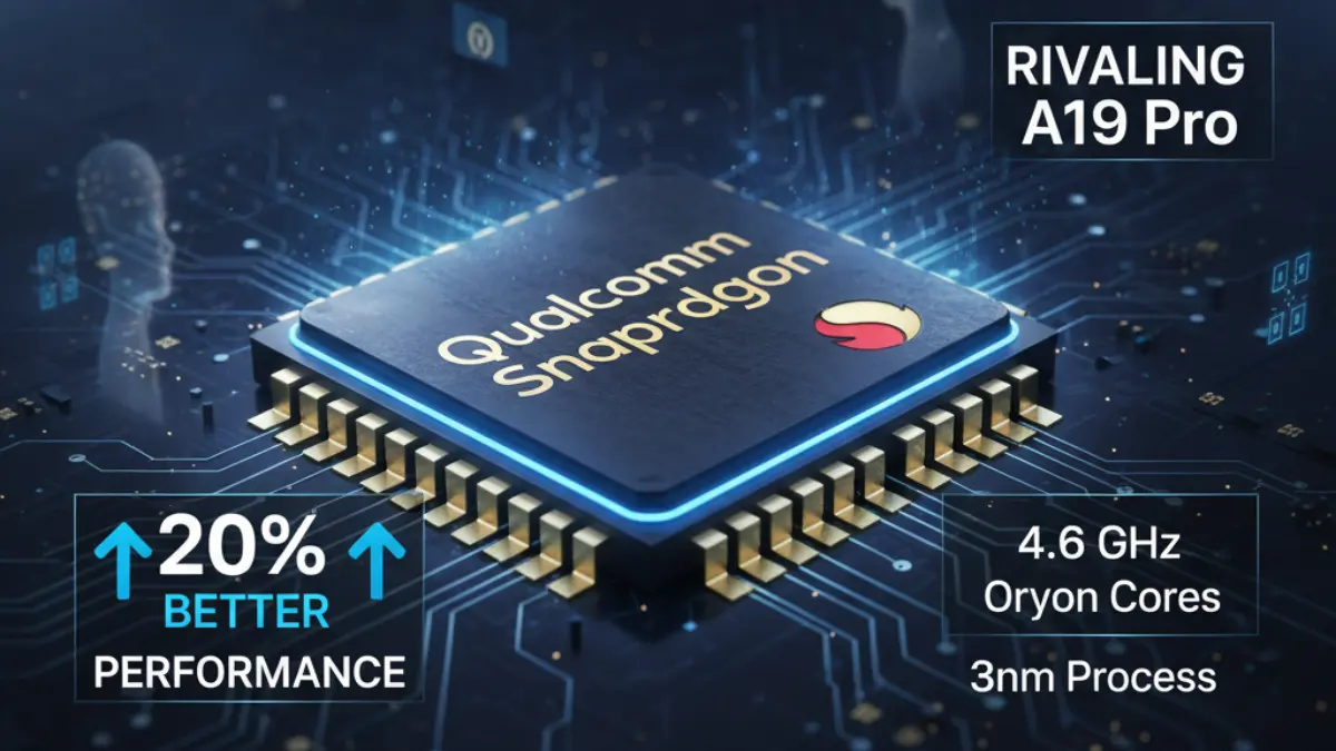 Qualcomm Declara Guerra: Snapdragon 8 Elite Gen 5 Chega com Núcleos Oryon de 4.6 GHz para Superar Apple e MediaTek