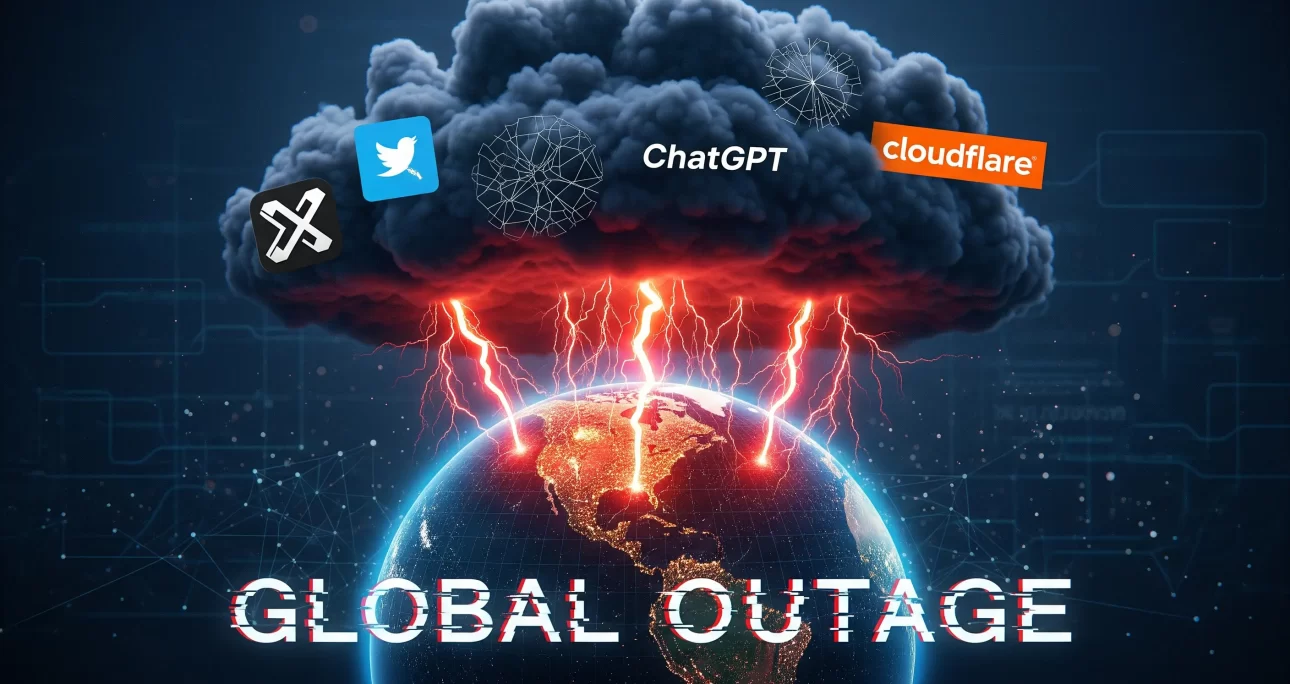 Falha na Cloudflare Derruba X, ChatGPT e Deixa Sites Inacessíveis Nesta Terça-Feira